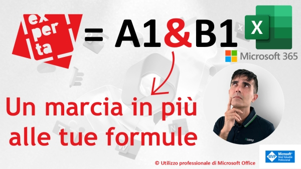 EXCEL – TRUCCHI E SEGRETI: 🧨 Non crederai cosa può fare l’operatore & in Excel!