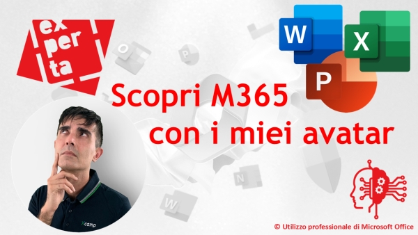 M365 - AVATAR Q&amp;A: 🤖 Scopri i segreti di Excel, Word e PowerPoint con i miei avatar